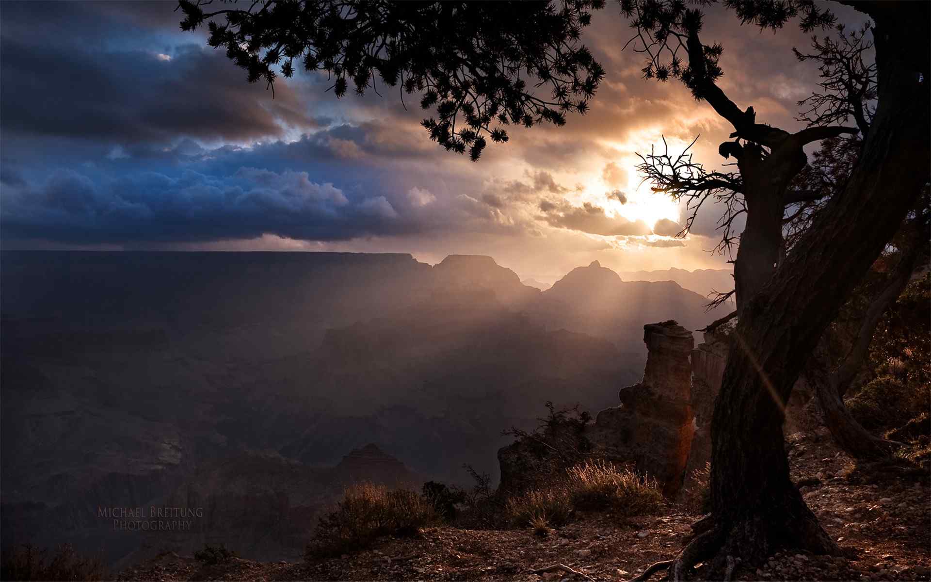 唯美夕阳|美国亚利桑那州羚羊峡谷自然风景高清壁纸(12辑)