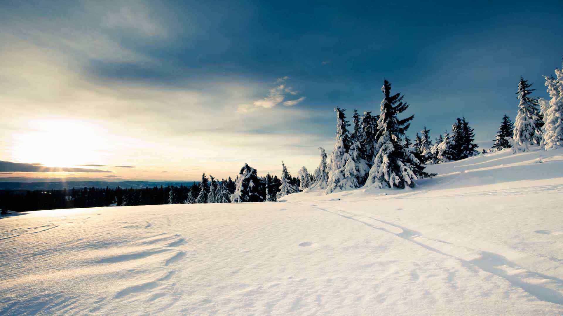 北地风光|壮美雪景山间自然电脑桌面壁纸(9辑)