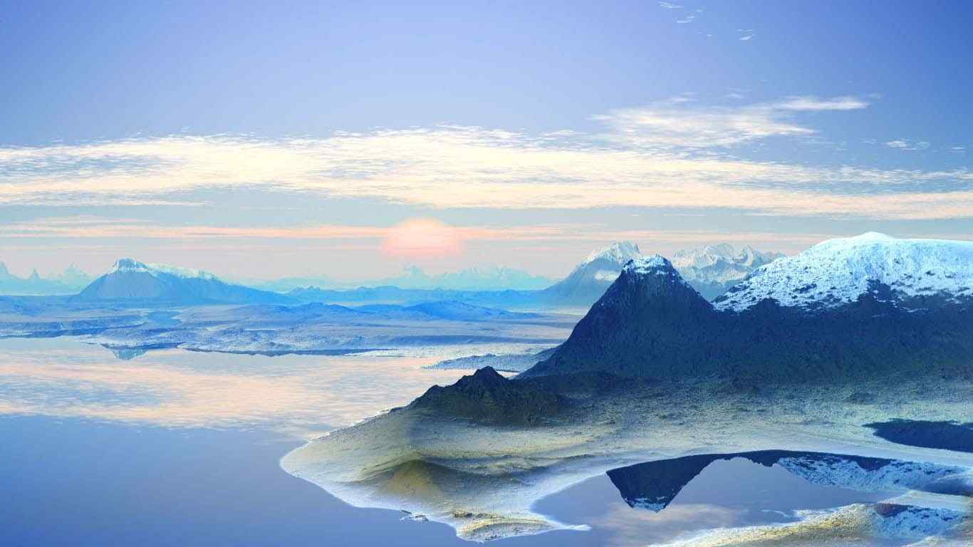 冰天雪地光彩绚丽|唯美南极风景桌面壁纸(11辑)