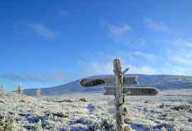 芬兰唯美雪景图片