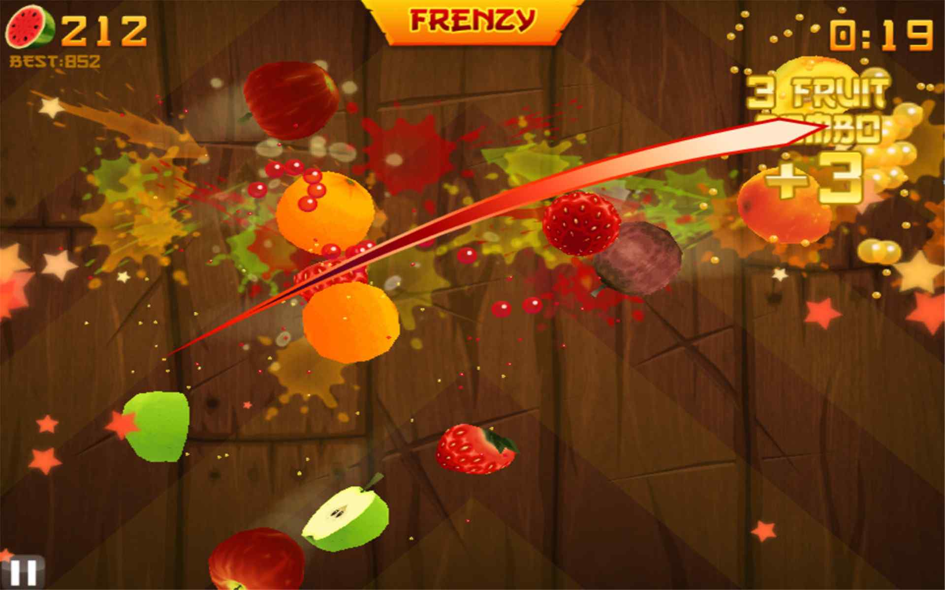 《水果忍者》游戏精选高清宽屏桌面壁纸