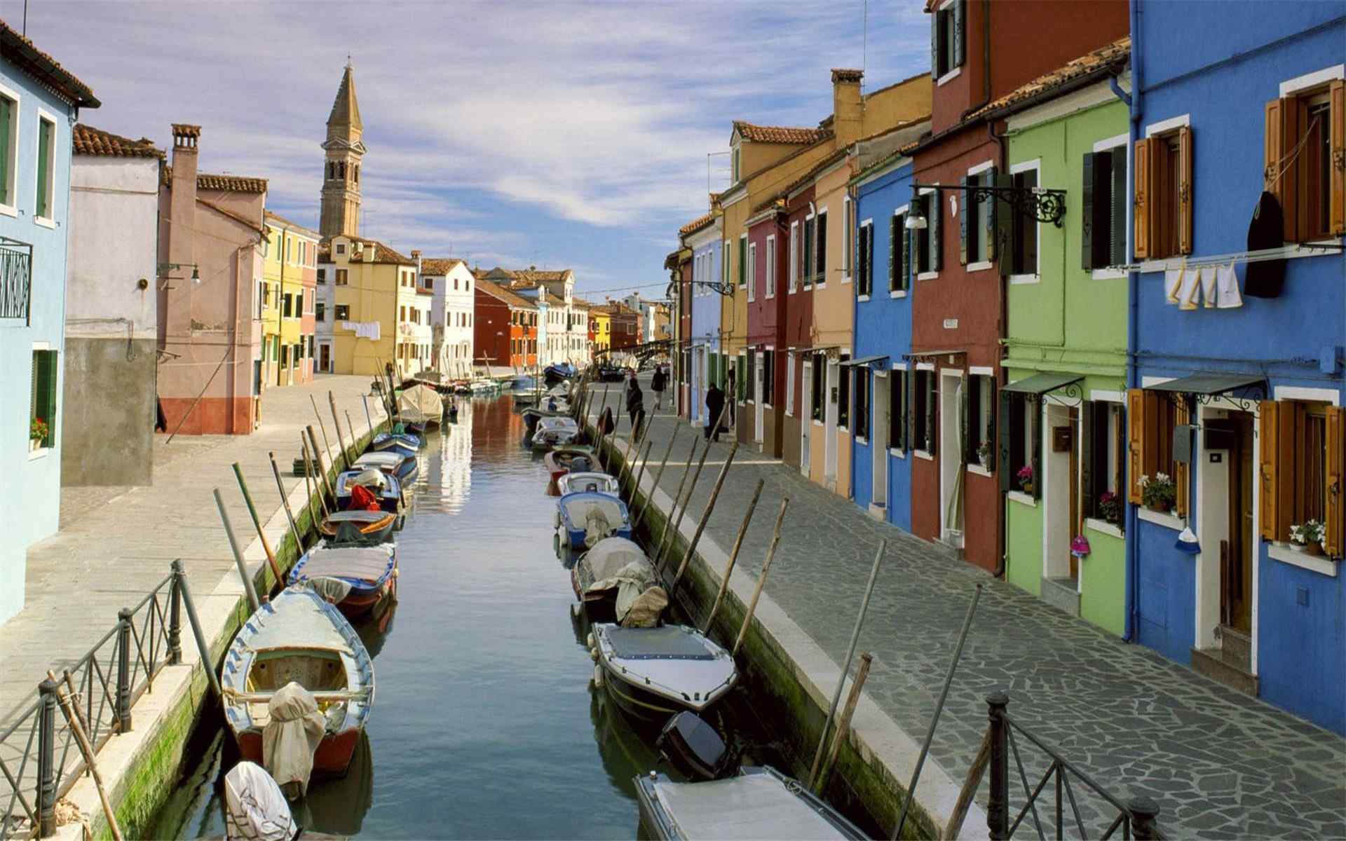 意大利唯美摄影图片城市风景桌面壁纸