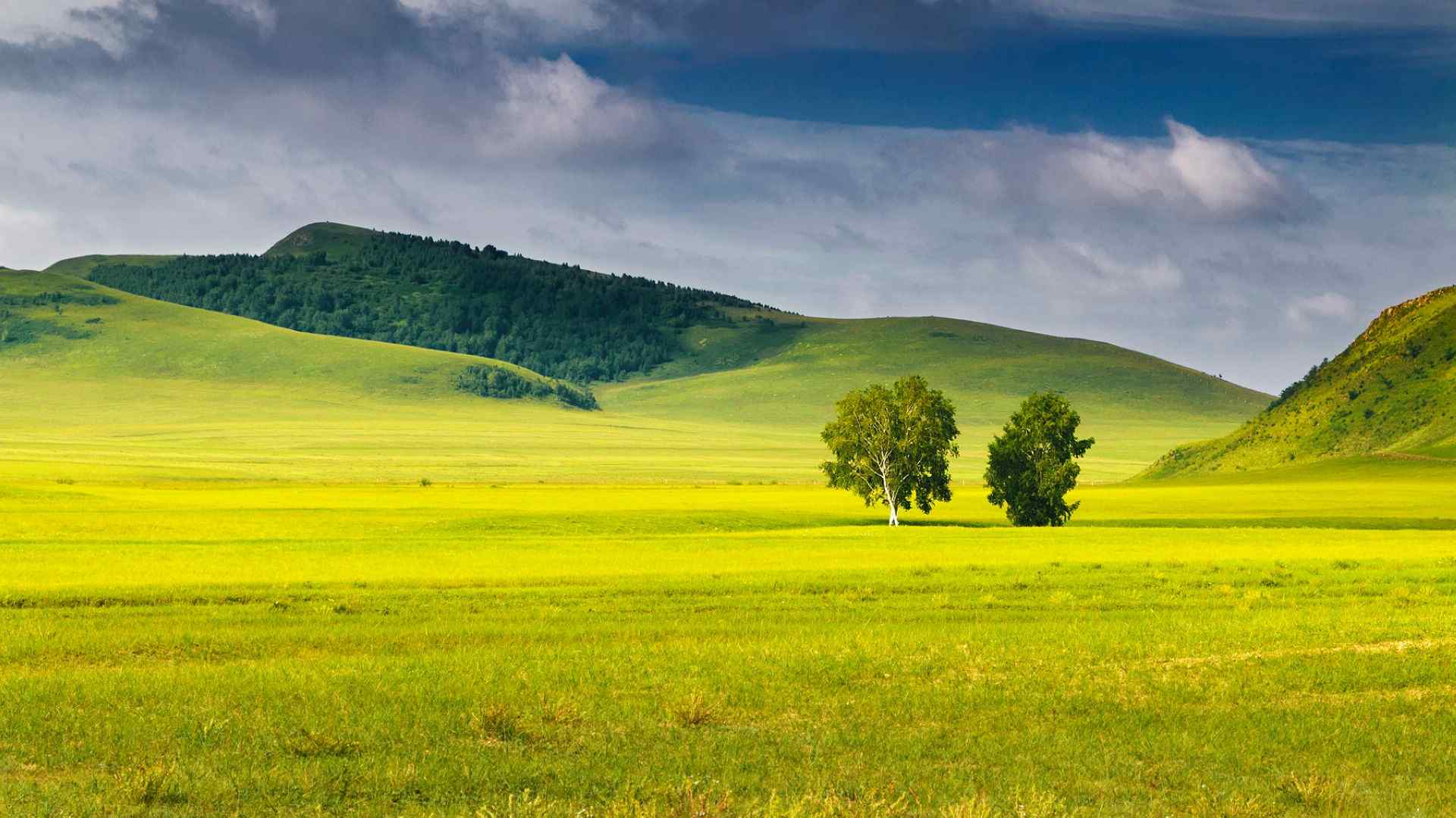 唯美壮丽的乌兰布统风景图片