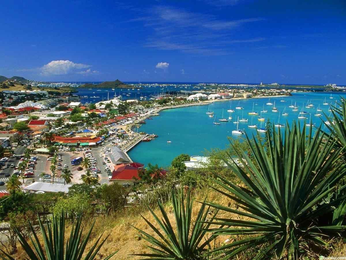 美丽的加勒比海风景高清桌面壁纸