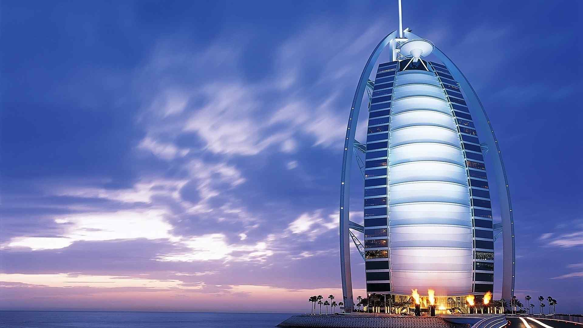 个性独特的迪拜美丽风景高清壁纸