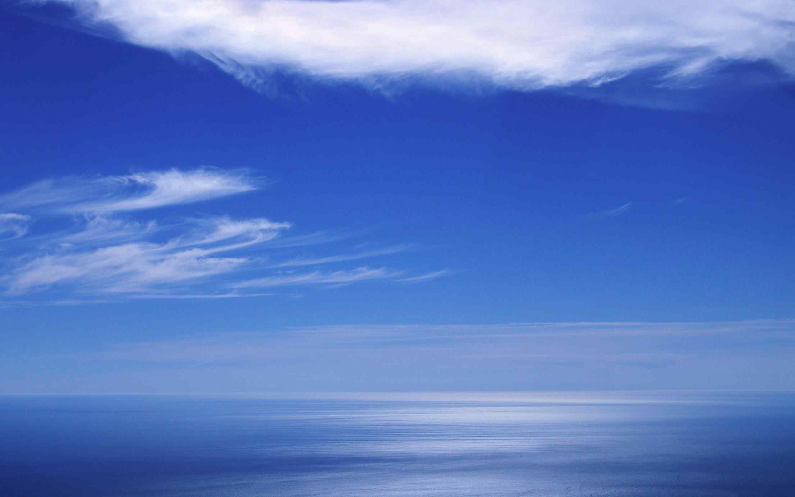 美丽的蓝天白云风景图片高清壁纸