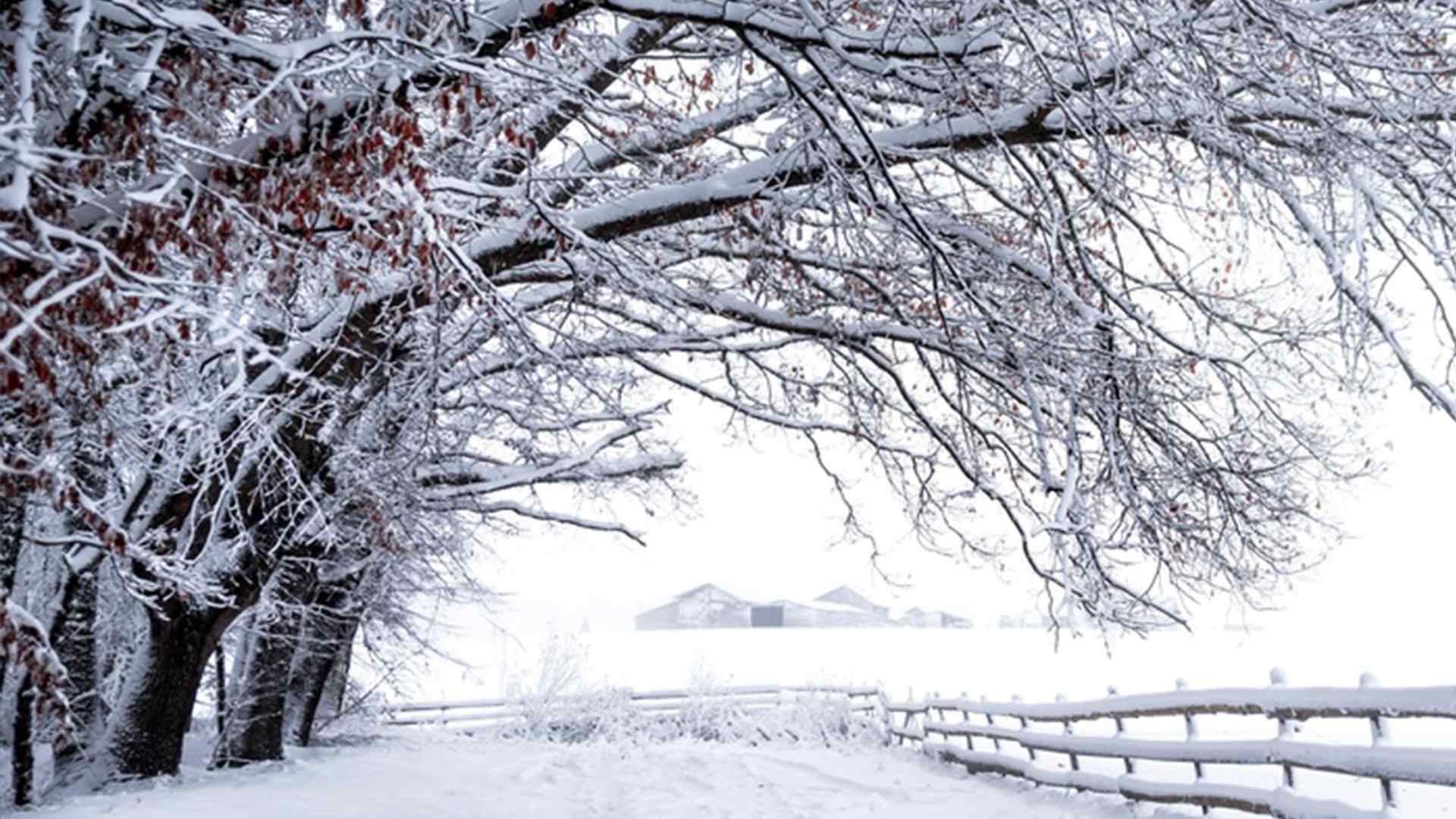 唯美异域风情雪景高清图片桌面壁纸