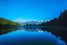 自然美景新西兰唯美山水摄影高清图片桌面壁纸