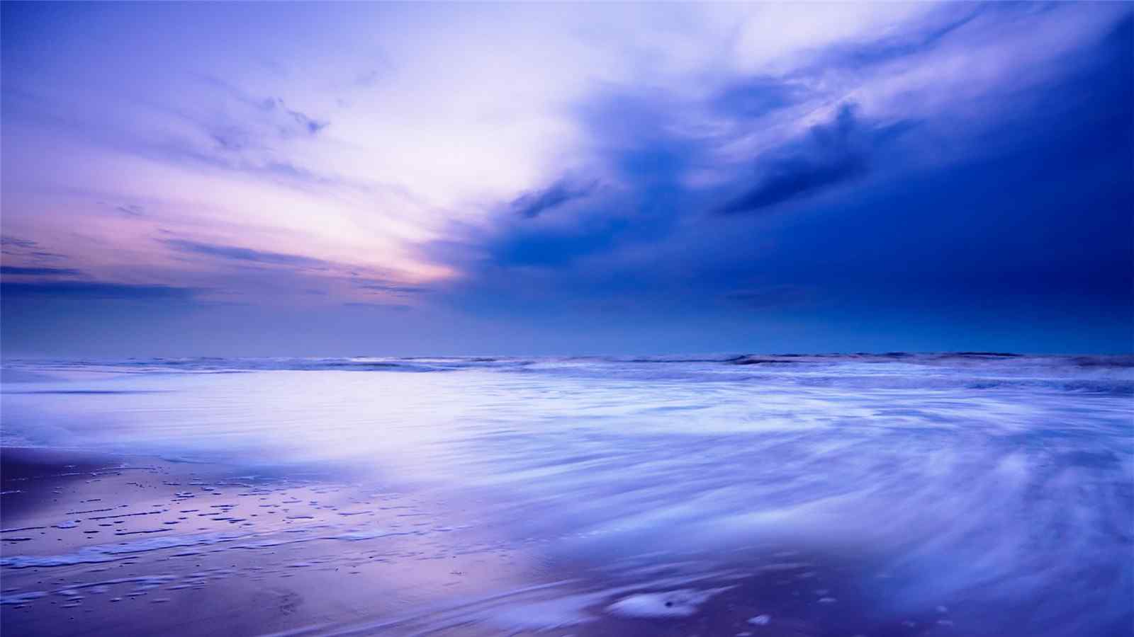 大海的黄昏唯美风景图片壁纸